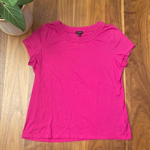 Talbots Pink Tee Size XL - Picture 1 of 4